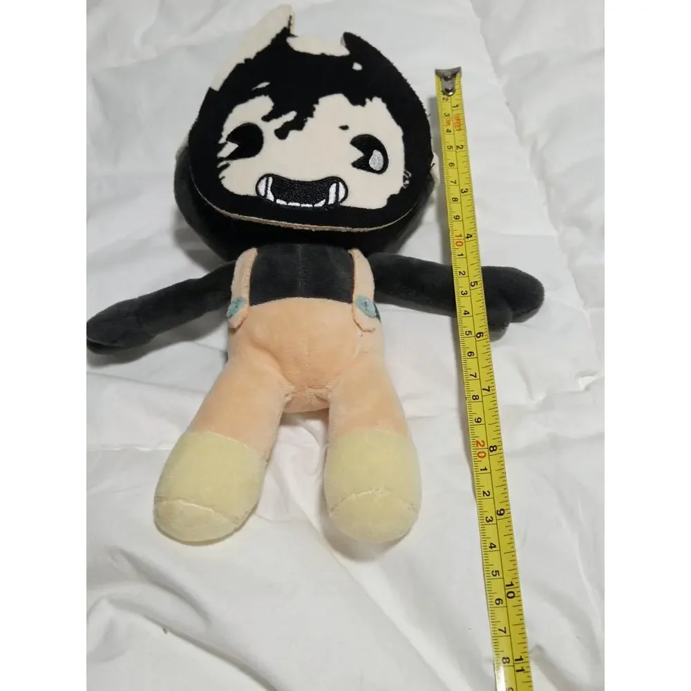 BENDY and the Ink Machine Sammy Lawrence Plushie Black Stuffed Figure Phat Mojo